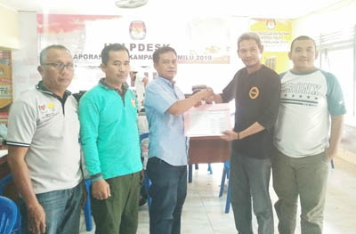  Taati Aturan, PAN Inhil Serahkan LADK ke KPU